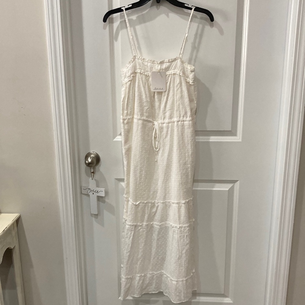 Swiss Dot Dress By Delilah
